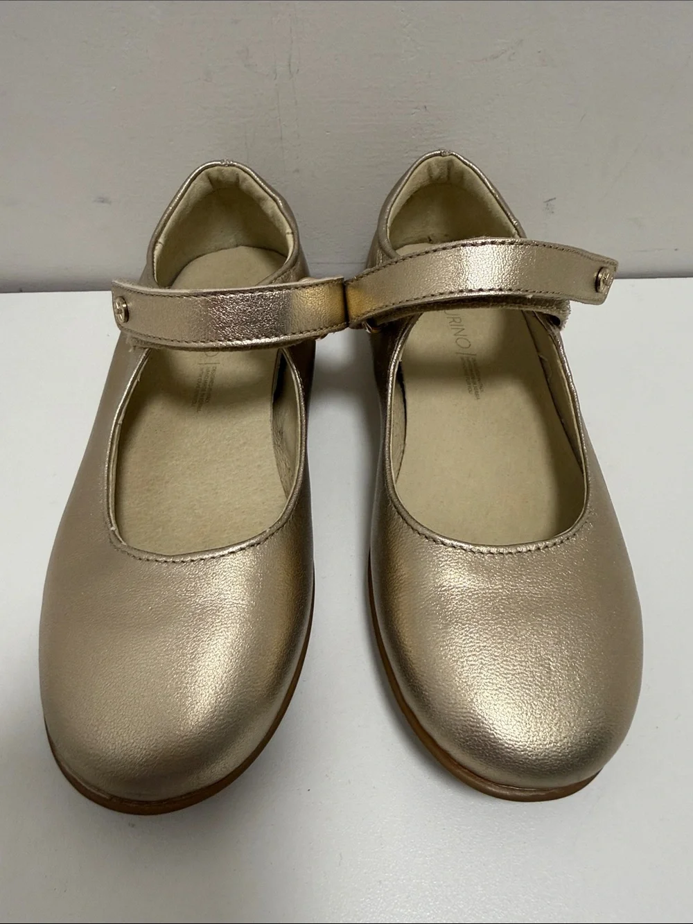 NATURINO GIRL'S DARLING MARY JANE FLATS - CIPRIA  sz 1.5 or 32 EU